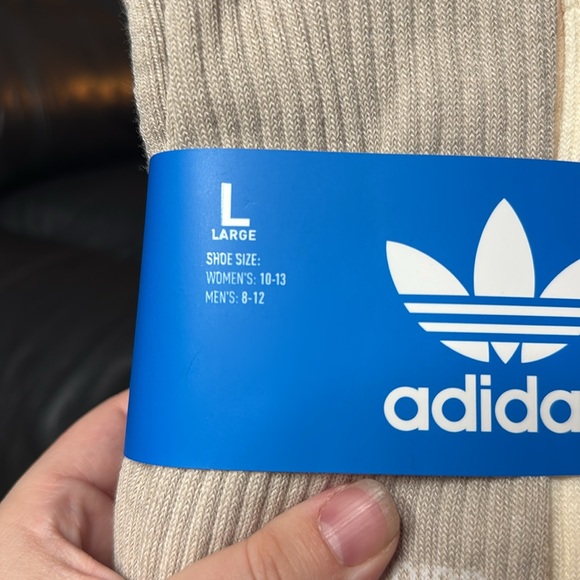 Adidas Trefoil Crew Socks 6 Pairs - Picture 7 of 9